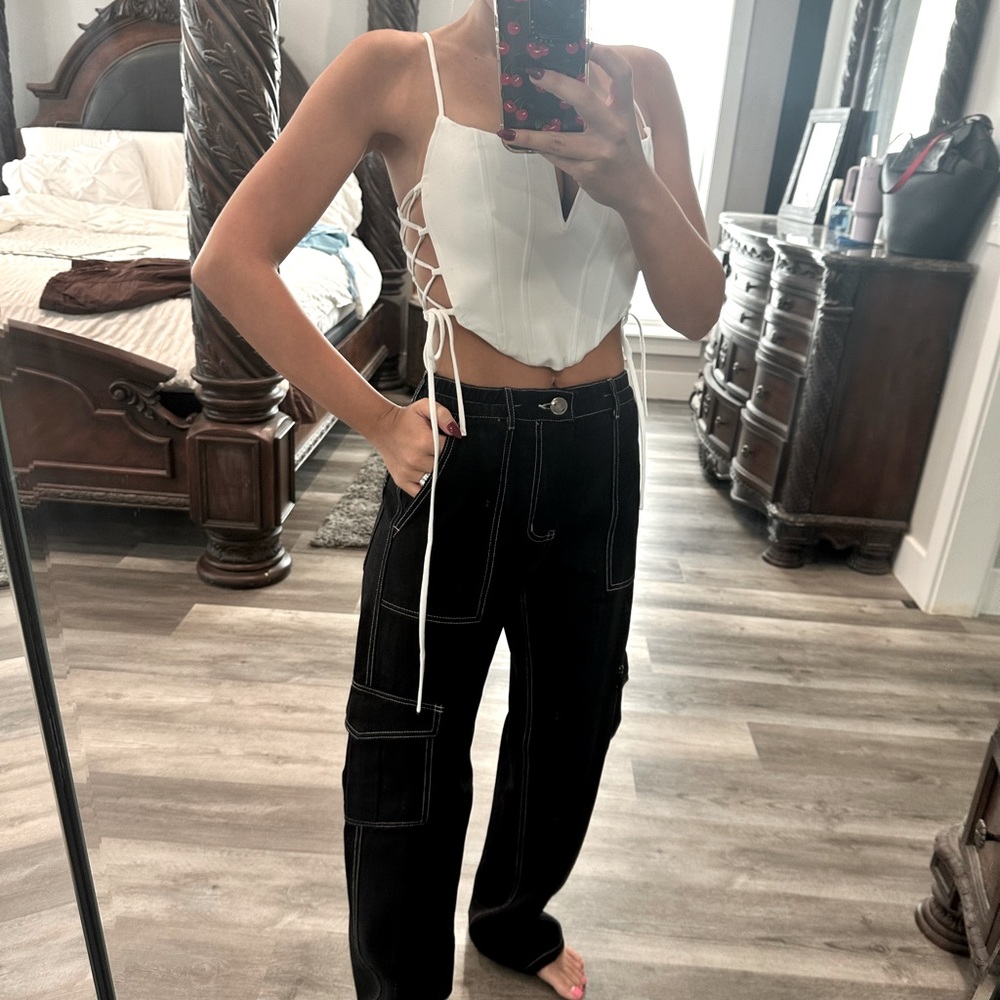 NBD Katarina bustier top NWT XXS